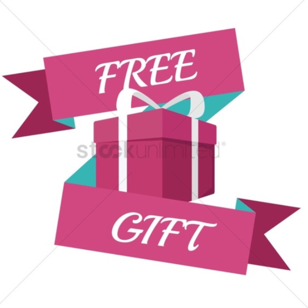 Free gift with every purchase